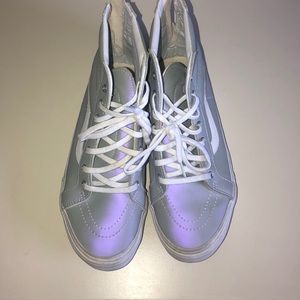 Iridescent hightop Vans